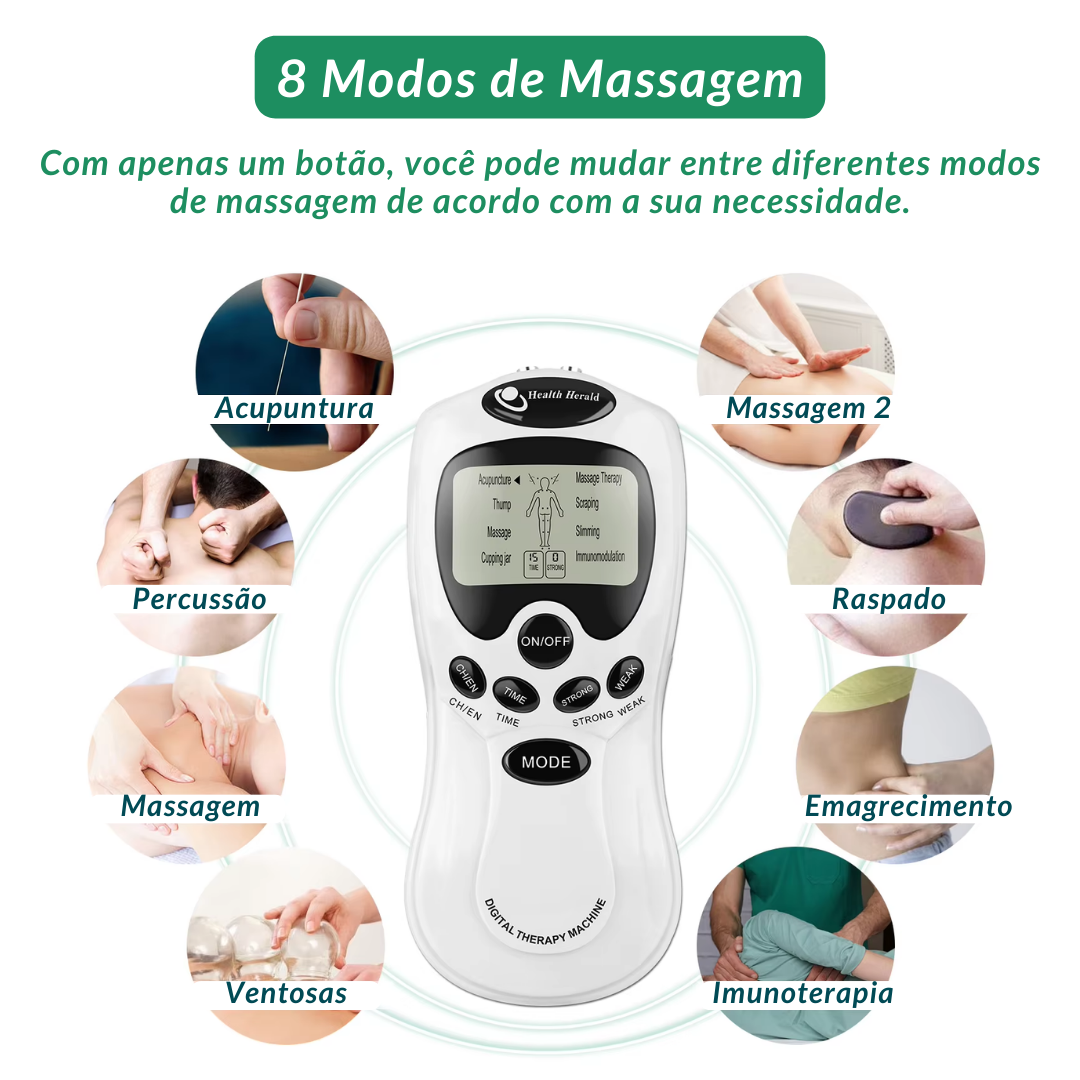 Dispositivo Massageador Portátil - Boost Therapy X